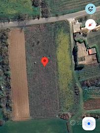 Terreno agricolo irriguo su strada