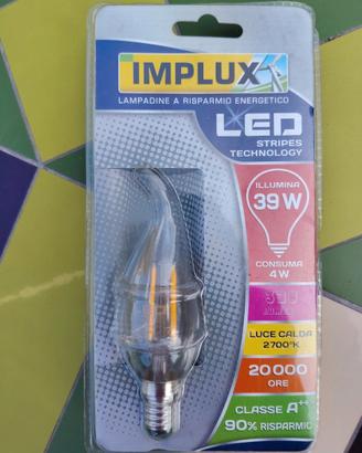 set 5 lampadine LED Implux LSCC440