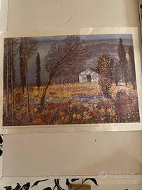 Cascella 2 stampe carta seta Torcular 25x35