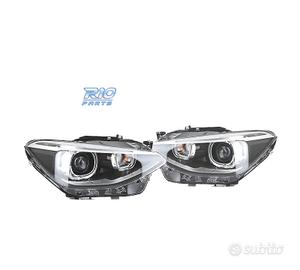 FARI BMW F20 F21 11-15 BIXENON ANGEL EYES FONDO NE