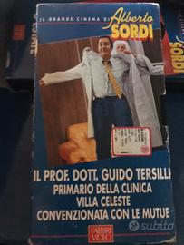 Collezione videocassette film di Alberto Sordi