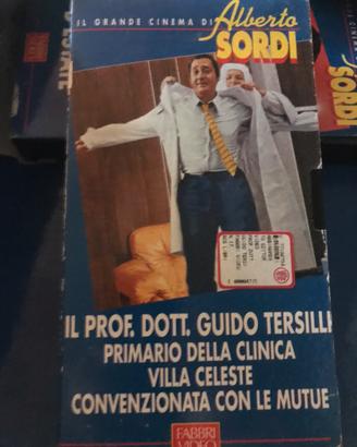 Collezione videocassette film di Alberto Sordi