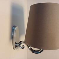 LAMPADA "AIDA" CROMO/TORTORA