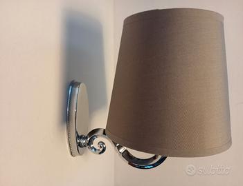 LAMPADA "AIDA" CROMO/TORTORA