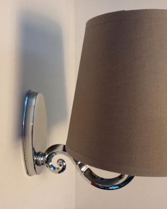 LAMPADA "AIDA" CROMO/TORTORA