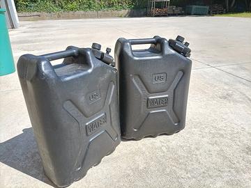 taniche acqua militari