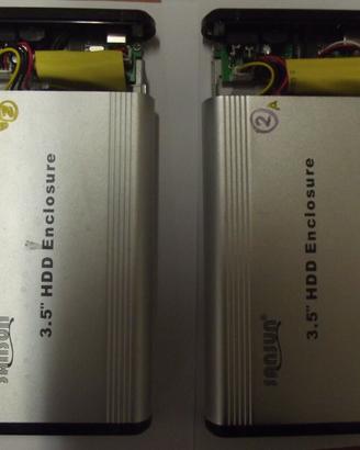 2 Case Hard Disk Esterni 3.5" PATA/IDE (No Sata)