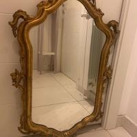 Specchiera Antica Dorata stile Luigi XV fine '700