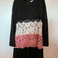 Abito in pizzo multicolor Twin Set