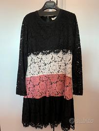 Abito in pizzo multicolor Twin Set