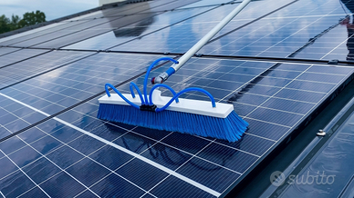 Kit Pulizia Pannelli Fotovoltaici Spazzolone 60cm