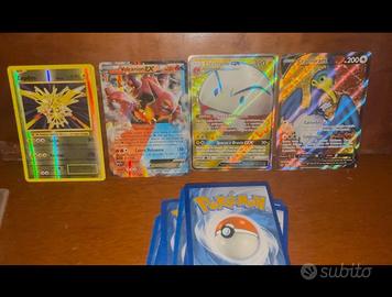 4 carte pokemon  +15 miste base