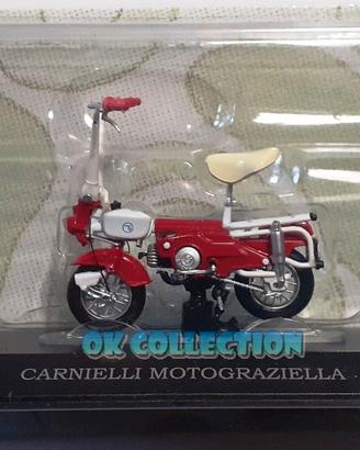 MODELLINO MOTORINO MOTOGRAZIELLA lunghezza 8 cm