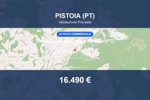 Immobile in asta di 450 m² a Pistoia