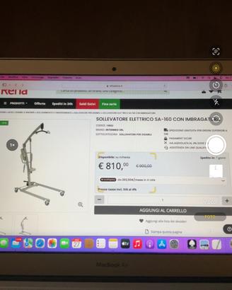 Sollevatore per disabili