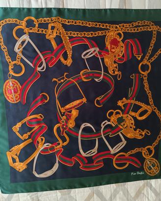 Foulard vintage Pierre Cardin 87x87 