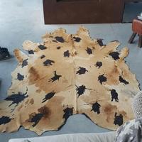 tappeto pelle mucca americana