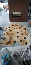 tappeto pelle mucca americana