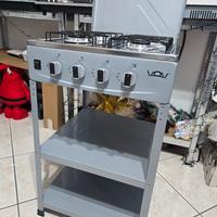 CUCINE DA 60 CM CON SCAFFALE - GRIGIO - O - NERO 