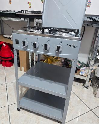 CUCINE DA 60 CM CON SCAFFALE - GRIGIO - O - NERO 