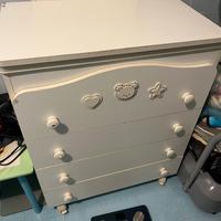 Fasciatoio cassettiera neonato