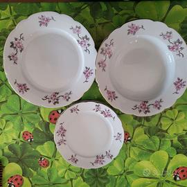 set piatti vintage anni '60