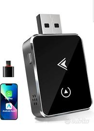 Adattatore wireless 2-in1 Carplay &Android Auto 