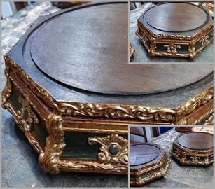 BASE IN LEGNO D25 CM MOD. MICHELANGELO OTTAGONALE