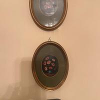 Coppia quadretti ovali