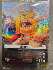 Skifidol Brainrot RARA card Quindici Magicland