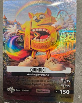 Skifidol Brainrot RARA card Quindici Magicland