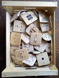 Lotto materiale elettrico usato di recupero