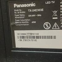 televisore panasonik