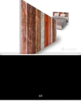 2 testiere letto 120 per 60