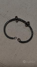 Set 2 charm stopper per bracciali Trollbeads snake