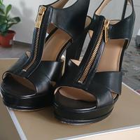 Sandali eleganti neri Michael Kors tacco 8,5 - 39