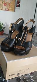 Sandali eleganti neri Michael Kors tacco 8,5 - 39