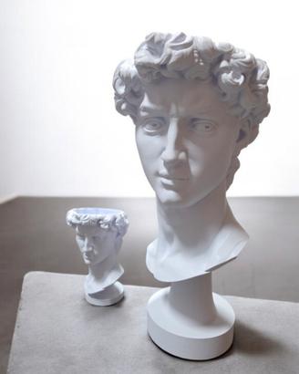 Decorazione arte statua vaso david casa