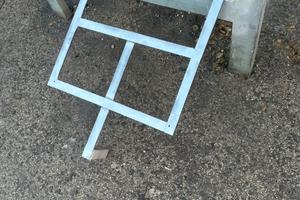 Telaio per tabella di sporgenza