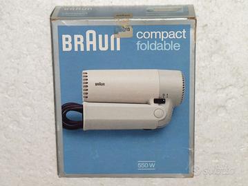 Phon asciugacapelli da viaggio Braun PG700 compact