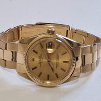 Rolex Oyster Perpetual Date 34mm Oro Massiccio.