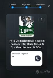 keys Minecraft Legends per Xbox