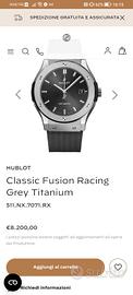 HUBLOT CLASSIC FUSION GRAY TITANIUM 45 mm