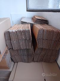 Stock scatole di cartone diverse misure