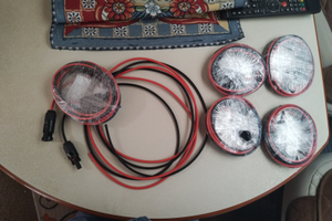 Connettori con fili solare