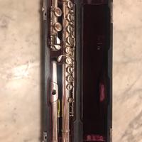 Flauto traverso yamaha yfl63 in argento