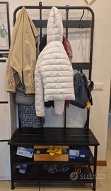 panca appendiabiti Ikea metallo