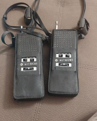 coppia vintage di radiotrasmittenti