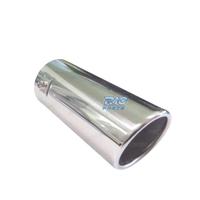 TERMINALE SCARICO TONDO 65MM IN ACCIAIO INOX