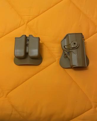 Fondina e porta caricatori px4 desertica